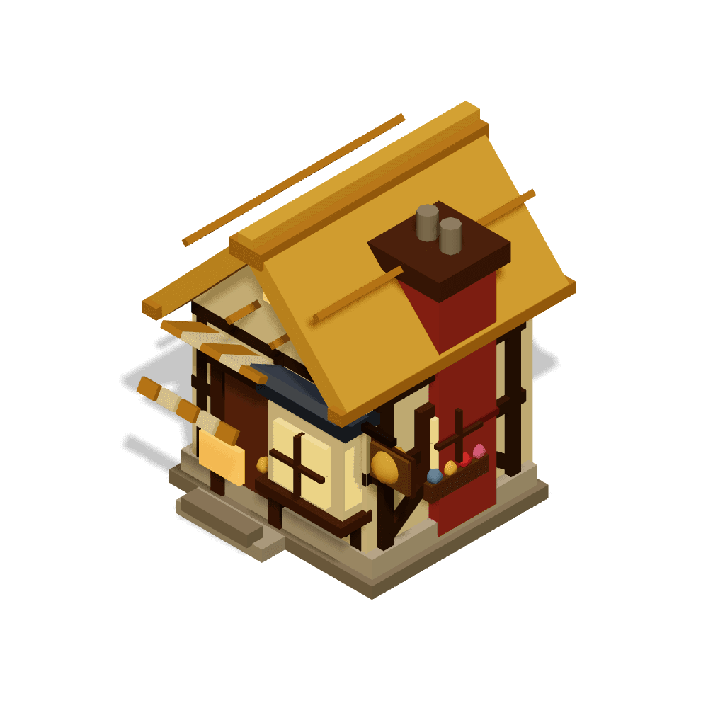 BAKERY — voxel food building